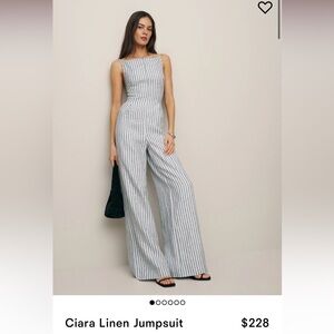 Reformation Ciara linen jumpsuit